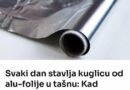 Aluminijska folija je odlično rješenje za uobičajene