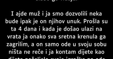 “Moj sin ima samo šest godina…”