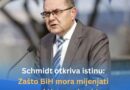 Schmidt otkriva istinu: Zašto BiH mora mijenjati svoj Ustav odmah!