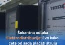 Šokantna odluka Elektrodistribucije: Evo kako ćete od sada plaćati struja