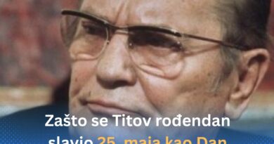 Zašto se Titov rođendan slavio 25. maja kao Dan mladosti, iako nije tada rođen?