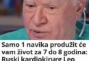 Samo 1 navika produžit će vam život za 7 do 8 godina: Ruski kardiokirurg Leo Bokerija savjetuje ljude starije od 40 godina