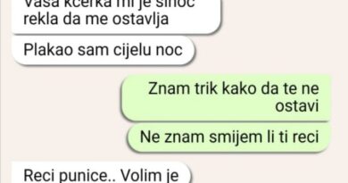PLAKAO SAM JER ME ŽENA OSTAVLJA, A ONDA MI JE PUNICA POSLALA OVU SLIKU: Od prizora mi nije bilo dobro
